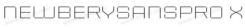 NewberySansPro XpBol字体转换 NewberySansPro XpBol字体转换